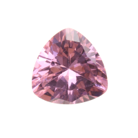 Pink Sapphire Unheated Trillion Cut Diy Making