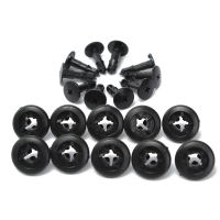 Plastic Bumper Linings Trays Push Rivet Trim Clips 8mm For Renault Clio Mk1