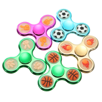 Plastic Rotating Fidget Hand Spinner Adhd Autism Fingertips Fingers Gyro Reduce Stress Toys