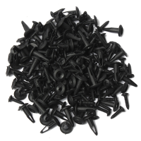 Plastic Snap Rivets Expansion Nail Fixed Accessories Black For Ford