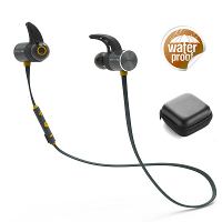 PLEXTONE BX343 Sport IPX5 Waterproof Dual Battery Magnetic Wireless Bluetooth Earphone With Mic