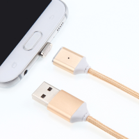 Pofan P11 Magnetic 1m 2a Super Fast Nylon Data Charging Cable For Android Cellphone