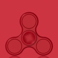 Polished Rotating Fidget Hand Spinner Adhd Austim Fingertips Fingers Gyro Reduce Stress