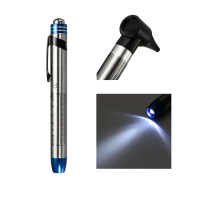 Portable Ear Check Otoscope Torch Flashlight Pen Speculum Doctor Nurse Lamp