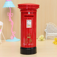Post Office Box Coin Piggy Bank Saving Money Storage Box