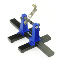 Pro'skit Sn 390 Adjustable Pcb Holder Circuit Board Soldering And Assembly Clamp Holder
