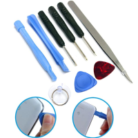 Professional 9 In 1 Repairing Opening Pry Tool Set Kit For Tablet Cell Phone