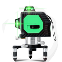Professional Automatic 12 Line Green Laser Level Measure Tool Kit
