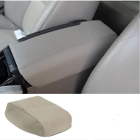 Pu Leather Armrest Center Console Lid Cover For Toyota Highlander 2008 2013