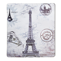 PU+PC Smart Sleep Eiffel Tower Protective Cover Case For Oasis Kindle 7 Inch Ebook Reader