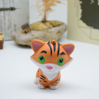 Pu Slow Rebound Toy Squishy Simulation Cartoon Relief Little Tiger Toy