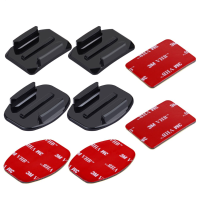 Puluz Pu09 Curved Flat Surface Mounts Stickers For Action Sport Camera