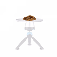Puluz Pu363 One Quarter Inch Screw Interface Round Tray Props 18cm Diameter For Tripod Head