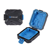 Puluz Pu5001 9 In 1 Waterproof Shockproof Memory Card Case Tf Card Box 9 Slots Card Storage Bag