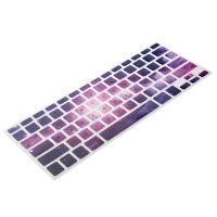 Purple Universe Keyboard Skin Cover Protective Film For Apple Macbook Air 13