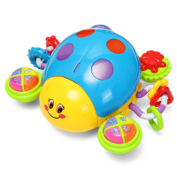 Puzzled Toys Infant Music Crawl Ladybug Plaything Electric Sound Toy With Music & Light Toy