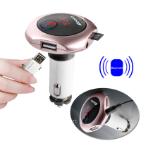 Q7 Wireless Bluetooth Audio Adapter Car Kit Hands Free Fm Dual Usb Tf Card Car Charger
