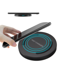 Qi Wireless Fast Charging 9v Desktop Charger Pad For Smsung S8 Iphone 8 X Plus