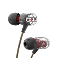 Qkz Kd8 Double Driver Unit In Ear Bass Subwoofer Earphone Hifi Dj Monitor Earphone