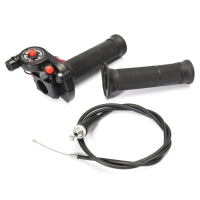 Quick Action Twist Throttle With 43 Inch Cable Black 125cc 140cc 150cc Pitbike