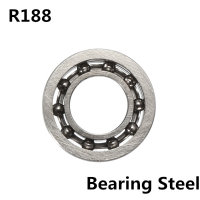 R188 6.35X12.7X4.76Mm 10 Beads Bearing Steel Bearing For Fidget Hand Spinner
