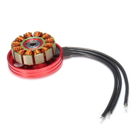 Racerstar Motor Stator For Br2205 2300kv 2600kv Brushless Motor Red