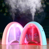 Rainbow Humidifier Message Board Memo Nightlight Air Purifier Aromatherapy Diffusers Mist Spray