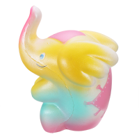 Rainbow Taburasaa Squishy Elephant 15cm Slow Rising With Packaging Gift Decor Soft Squeeze Toy