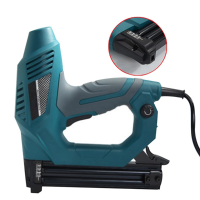 Raitool™ 220 240v Electric Staple Gun Straight/code Nail Dual Use 15/20/25/30/32mm
