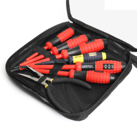 Raitool™ 7pcs Test Pen Screwdriver Electrical Insulation Resistance Screwdrivers Set With Plier