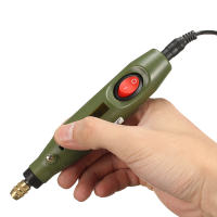 Raitool ™ Dc 12v Electric Engraver Carving Pen Power Nail Art Jewellery Tool With 8 Drill Bits