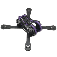 Realacc Purple150 150mm Wheelbase 2.5Mm Arm Frame Kit 67g For Rc Drone Fpv Racing