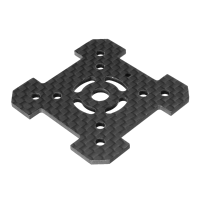 Realacc Real1 Real1s Rc Drone Fpv Racing Frame Spare Parts 2mm Carbon Fiber Bottom Plate