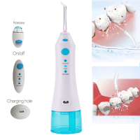 Rechargeable Oral Irrigator With High Capacity Water Tank Portable Dental Irrigator Pulsation Technology Tooth Cleaner