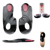 Relif Pain O Leg Orthotic Insoles Shoe Insert Flatfoot Splayfoot Corrector