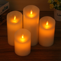 Remote Control Led Electronic Flameless Candle Lights Flashing Lamp Party Decoration