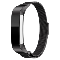 Replacement Fashion Black Magnetic Watch Band For Fitbit Alta