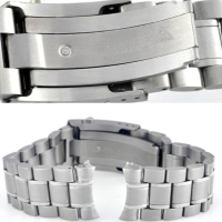 Replacement OMEGA S/Steel 20mm Watch Band Strap Bracelet For OMEGA Speedmaster Seamaster
