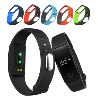Replacement Silicone Waterproof Strap Watchband For Id107 Smart Heart Rate Wristband