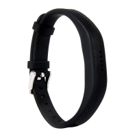 Replacement Tpe Simple Needle Buckle Watch Strap For Fitbit Flex 2