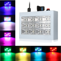 Rgb 24w 12 Led Strobe Stage Light For Dj Disco Show Ktv Xmas Party Wedding Club Pub