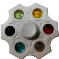 Rhinestones Rotating Fidget Hand Spinner Adhd Austim Fingertips Fingers Gyro Reduce Stress