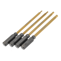 Rjx 4pcs Metal Hexagonal Wrenches Screw Drivers Tools Kit 1.5/2.0/2.5/3.0Mm For Rc Model