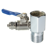 Ro Feed Water Adapter 1/2inch To 1/4inch Ball Valve Faucet Reverse Osmosis