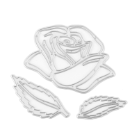 Rose Pattern Set Scrapbook Diy Album Card Paper Craft Maker Metal Dies Cutting Stencils