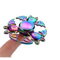 Rotating Colorful Tri Spinner Fidget Hand Spinner Adhd Autism Reduce Stress Focus Attention Toys
