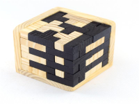 Russian Box Kong Ming Luban Lock 55pec Removable Bamboo Adult Educational Toys