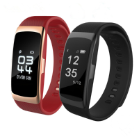 S68 Oled Ip68 Waterproof Blood Pressure Heart Rate Monitor Smart Wristband Bracelet For Ios Android