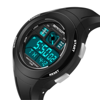 Sanda 331 Fashion Led Boys Girls Digital Watch Children Sport Watch