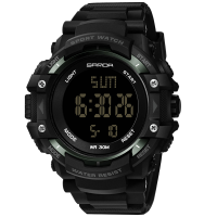 Sanda 348 Military Outdoor Waterproof Men Digital Watch